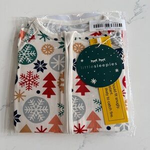 Little Sleepies Zippy, Snowflake Trees, 18-24 Months